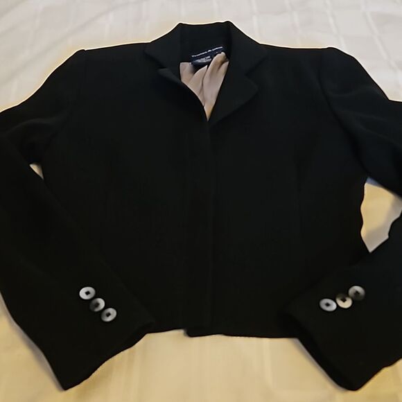 Tristan & Iseut Women's Cropped Blazer Blazer Size 2 - Picture 13 of 16